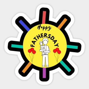 Happy fathers day Sticker